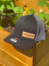Load image into Gallery viewer, Tango Down Apparel LLC Trucker Hats SnapBack (Leather patch Full TD Logo)