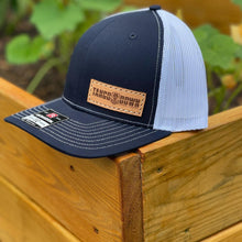 Load image into Gallery viewer, Tango Down Apparel LLC Trucker Hats SnapBack (Leather patch Full TD Logo)