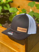 Load image into Gallery viewer, Tango Down Apparel LLC Trucker Hats SnapBack (Leather patch Full TD Logo)
