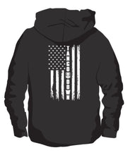 Load image into Gallery viewer, Tango Down &quot;weathered&quot; Flag Hoody
